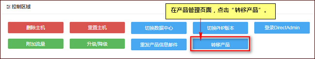 產品管理中轉移產品